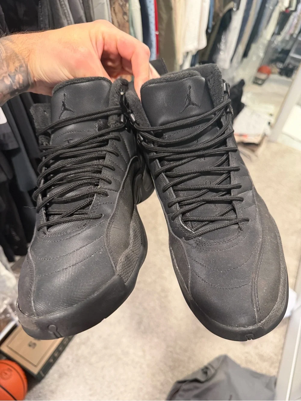 Air Jordan 12 Retro Winter Black